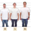 Guía de tallas y medidas de poleras S M L XL XXL