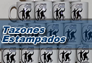 Tazones estampados personalizados